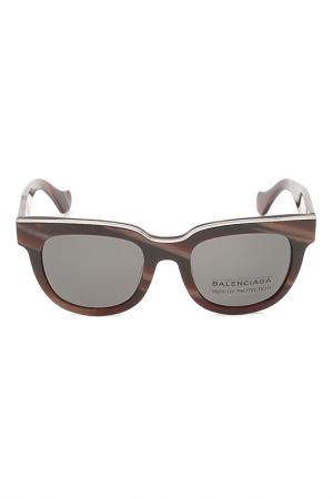 Солнцезащитные очки Balenciaga. Цвет: 64a