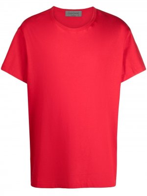 Базовая футболка Yohji Yamamoto. Цвет: красный