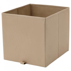 ИКЕА КОСИНГЕН Коробка бежевая 33x38x33 см IKEA