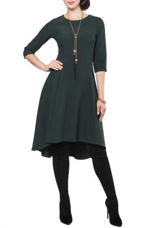 Платье Argent. Цвет: зеленый