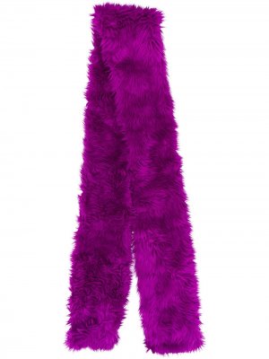 Длинный шарф MSGM. Цвет: розовый