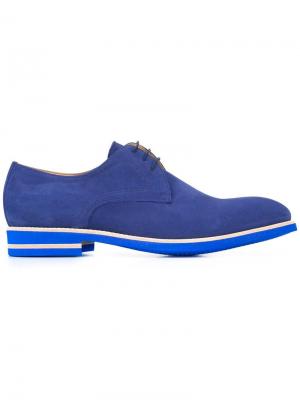 Туфли со шнуровкой Dario B Store. Цвет: синий