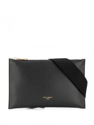 Классическая поясная сумка Dolce & Gabbana. Цвет: черный
