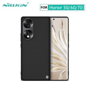 Чехол  для Honor 70 60 50 Pro, текстурированный из нейлонового волокна, Нескользящая матовая задняя крышка Huawei Honor70 NILLKIN
