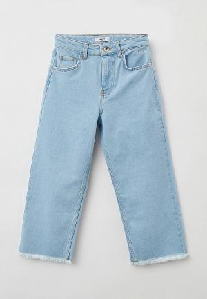 Джинсы MSGM Kids. Цвет: голубой