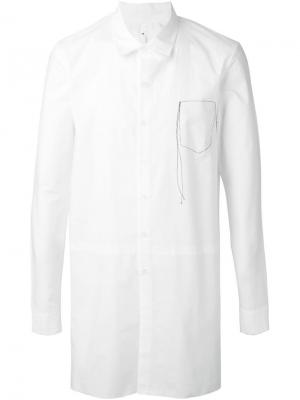 Классическая рубашка Damir Doma. Цвет: белый