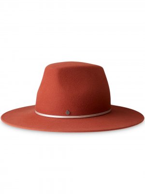 Шляпа-федора Kyra Maison Michel. Цвет: красный