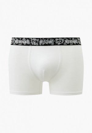 Трусы Moschino Underwear. Цвет: белый