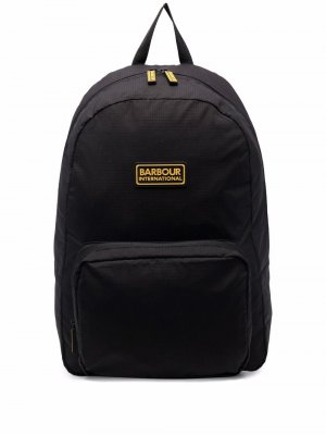 Рюкзак с нашивкой-логотипом Barbour. Цвет: черный