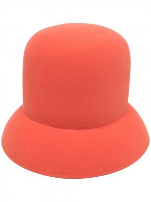 Фетровая шляпа Nina Ricci. Цвет: оранжевый