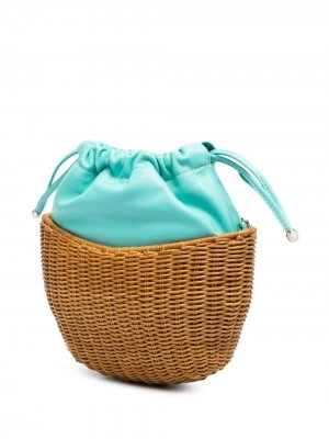 Плетеная сумка через плечо Rodo. Цвет: нейтральные цвета