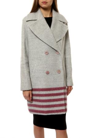 Пальто Style National. Цвет: серый