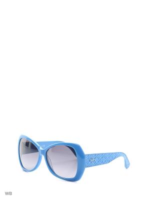 Солнцезащитные очки TO 0084 84B Tod's. Цвет: голубой