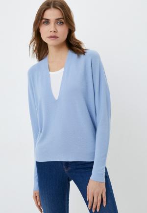 Пуловер Kontatto. Цвет: голубой