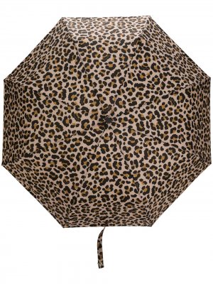 Зонт AYR с леопардовым принтом Mackintosh. Цвет: нейтральные цвета