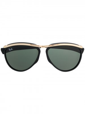 0RB221990131 aviator-frame sunglasses Ray-Ban. Цвет: черный