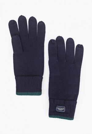 Перчатки Tom Tailor. Цвет: синий