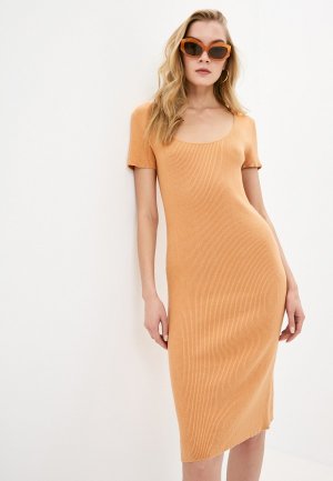 Платье Rodier. Цвет: оранжевый