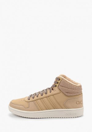 Кеды adidas. Цвет: бежевый