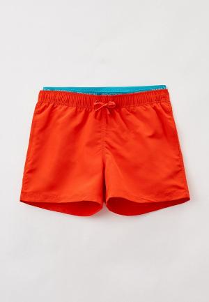 Шорты для плавания United Colors of Benetton. Цвет: красный