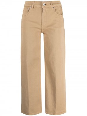 Укороченные джинсы широкого кроя Dondup. Цвет: нейтральные цвета