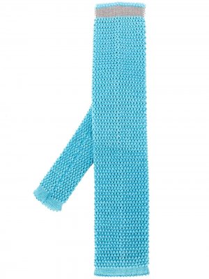 Трикотажный галстук 1990-х годов Gianfranco Ferré Pre-Owned. Цвет: синий