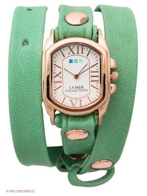 Часы La Mer Collections. Цвет: светло-зеленый