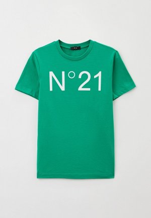 Футболка N21. Цвет: зеленый