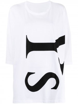 Ys футболка с логотипом Y's. Цвет: белый