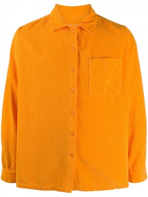 Вельветовая рубашка ERL. Цвет: оранжевый