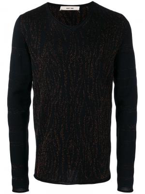 Приталенный свитер с длинными рукавами Damir Doma. Цвет: черный