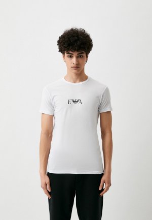 Футболки 2 шт. Emporio Armani. Цвет: белый