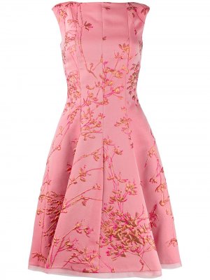 Платье Korbut Talbot Runhof. Цвет: розовый