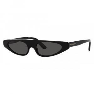 Женские черные солнцезащитные очки  52 мм Dolce & Gabbana