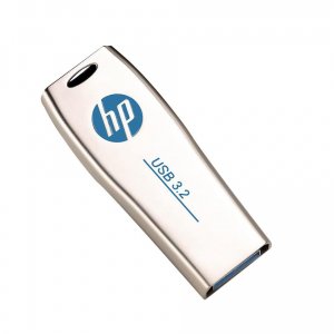 Флэш-накопитель USB  3.2, 64 ГБ, 128 256 дизайн Push and Pull, металлический корпус для настольных компьютеров, ноутбуков, Macbook HP