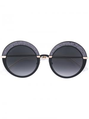 Солнцезащитные очки Gotha Jimmy Choo Eyewear. Цвет: серый