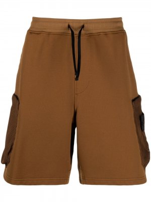 Спортивные шорты с карманами карго Stone Island Shadow Project. Цвет: коричневый