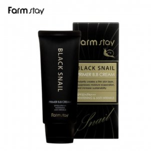 Black Snail Primer BB Cream SPF50+ PA+++ 50 г (3 варианта) FARM STAY