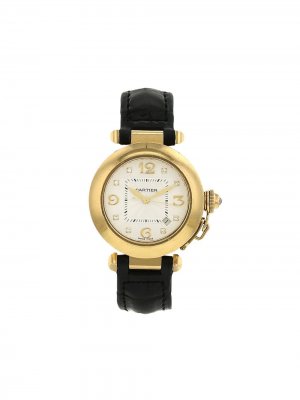 Наручные часы Pasha pre-owned 32 мм 1990-х годов Cartier. Цвет: белый