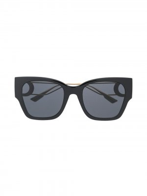 Солнцезащитные очки Montaigne в квадратной оправе Dior Eyewear. Цвет: золотистый
