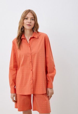 Рубашка Imperial. Цвет: оранжевый