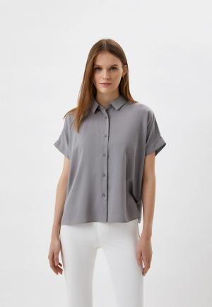 Блуза UNIQLO. Цвет: серый
