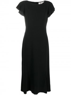Платье с открытой спиной DVF Diane von Furstenberg. Цвет: черный