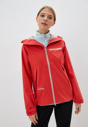 Ветровка Jack Wolfskin. Цвет: красный