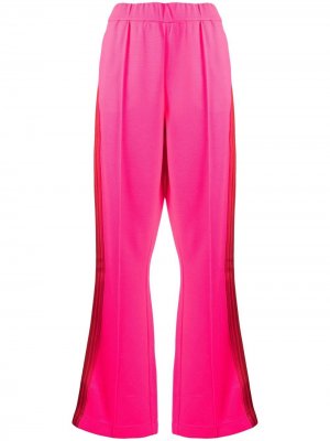 Расклешенные спортивные брюки Essentiel Antwerp. Цвет: розовый
