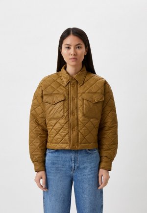 Куртка утепленная Polo Ralph Lauren. Цвет: коричневый