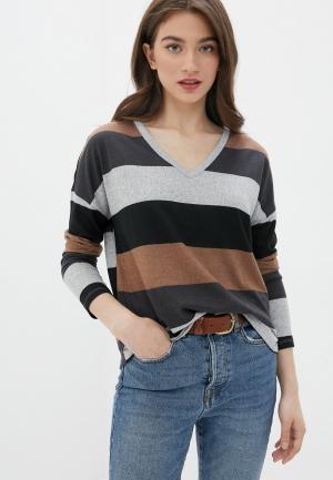 Пуловер Jacqueline de Yong. Цвет: разноцветный