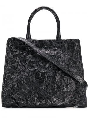 Большая сумка трапециевидной формы Zilla. Цвет: черный