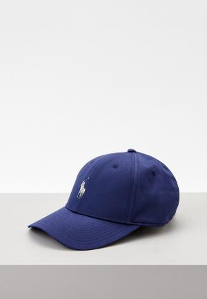 Бейсболка Polo Ralph Lauren. Цвет: синий