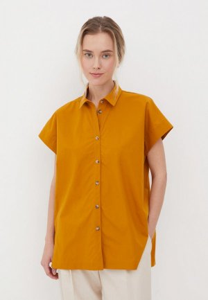 Блуза Finn Flare. Цвет: оранжевый